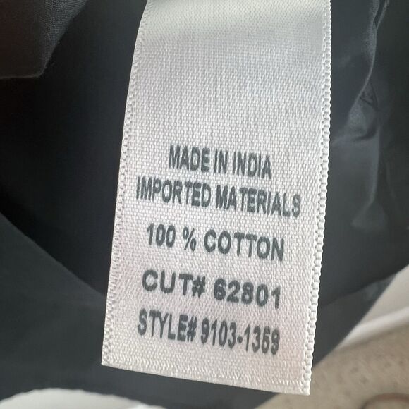 Citizens of Humanity Womens Button Down Kayla Shirt Black Cotton Size M - Picture 7 of 8